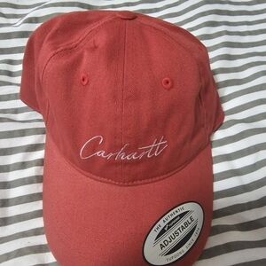 Carhartt WIP Delray Cap (Red, Adjustable)